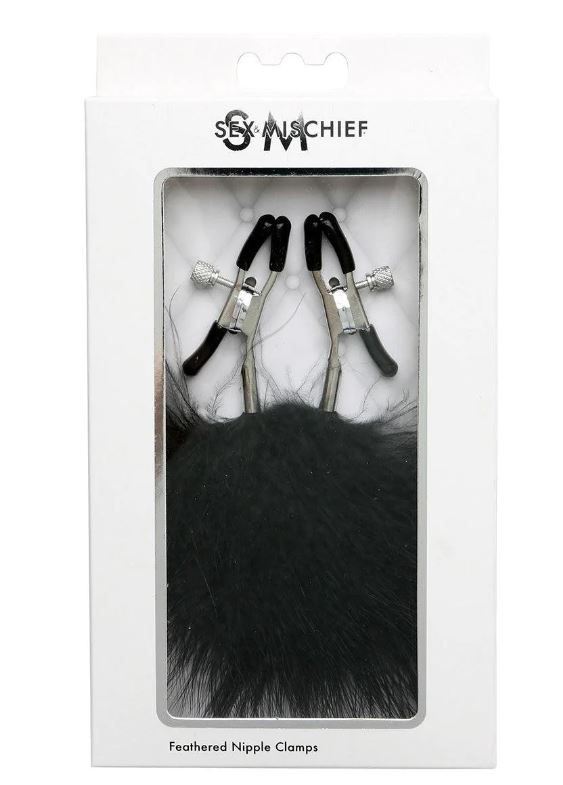 Nipple Clamps, feathered